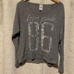 PINK by VS Gray Long Sleeve
